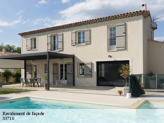 Ravalement de façade 33710